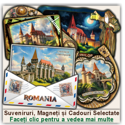 Castelul Corvinilor, Suveniruri și Magneți