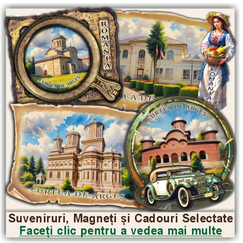 Curtea de Arges, Suveniruri și Magneți