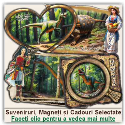 Dino Parc Râșnov, Suveniruri și Magneți