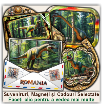 Dino Parc Râșnov, Suveniruri și Magneți