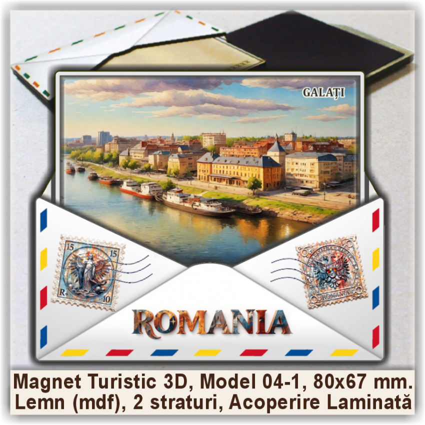 Galați, Suveniruri și Magneți