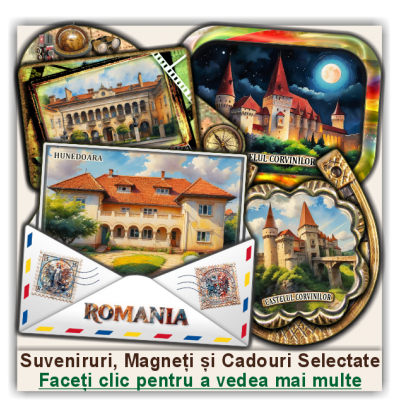 Hunedoara, Suveniruri și Magneți