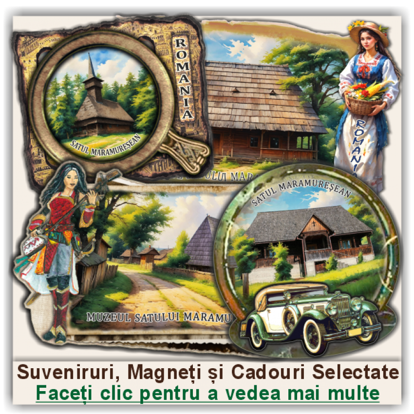Muzeul Satului Maramureșean, Suveniruri și Magneți