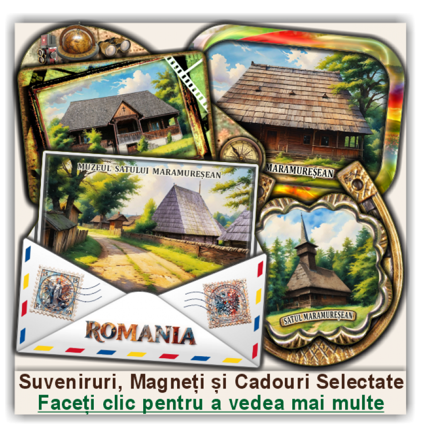 Muzeul Satului Maramureșean, Suveniruri și Magneți