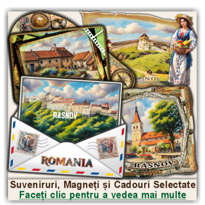 Rasnov, Suveniruri și Magneți