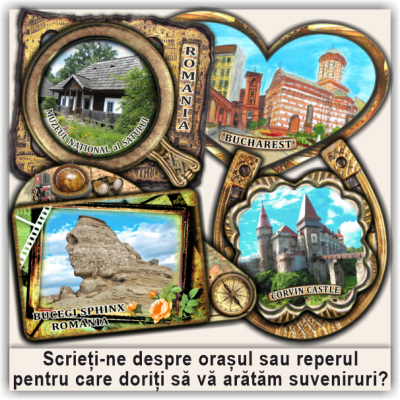 0 0 România, Suveniruri și Magneți