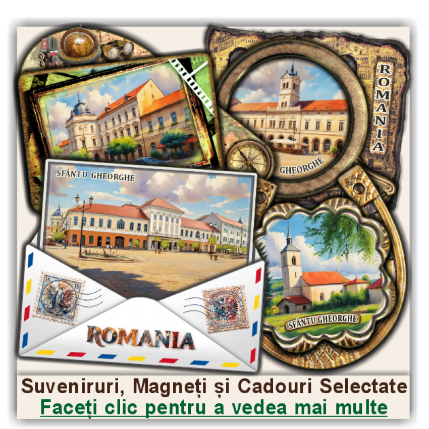 Sfântu Gheorghe, Suveniruri și Magneți Sfântu Gheorghe, Suveniruri și Magneți