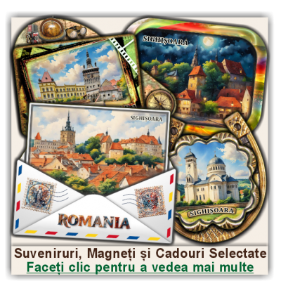 Sighisoara, Suveniruri și Magneți