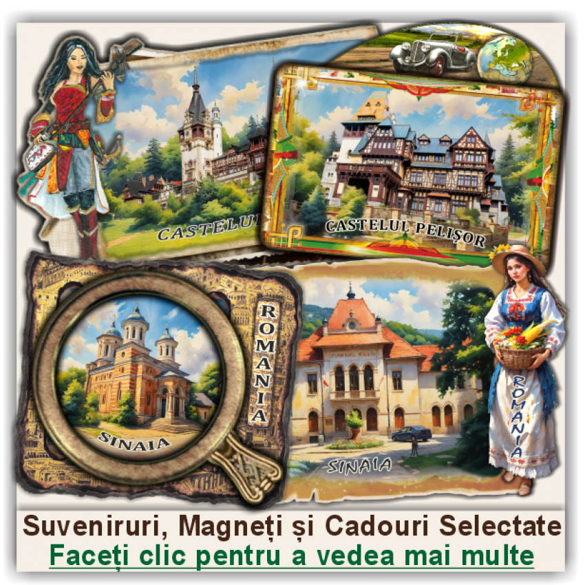 Sinaia, Suveniruri și Magneți