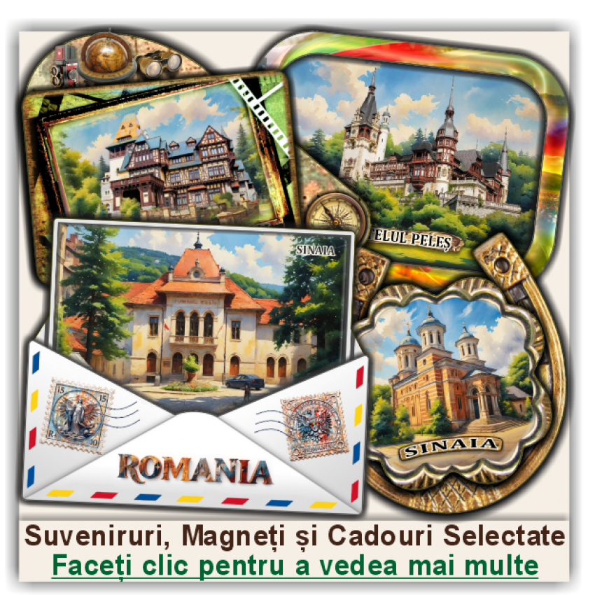Sinaia, Suveniruri și Magneți