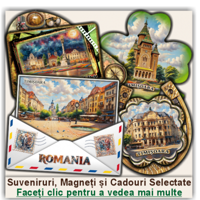 Timișoara, Suveniruri și Magneți