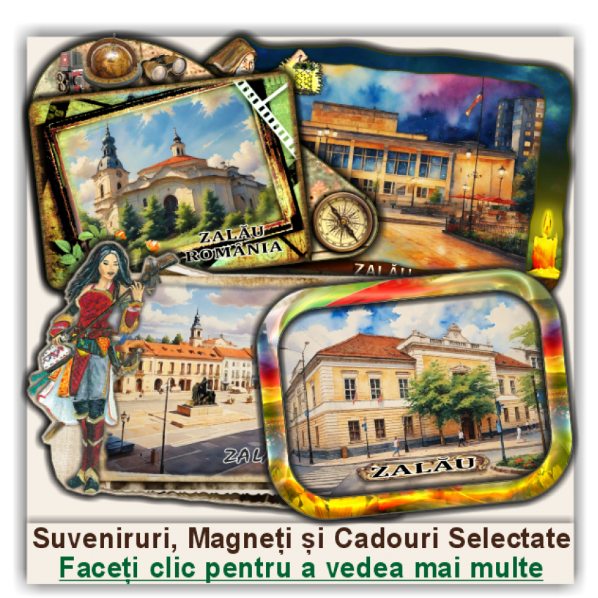 Zalău, Suveniruri și Magneți
