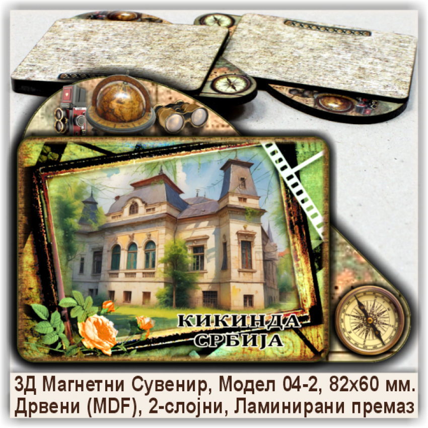 Кикинда / Kikinda Сувенири и Магнети